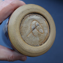 Load image into Gallery viewer, STUDIO POTTERY. Pretty Vase with Abstract Floral Motifs. Crich Pottery (Diana Worthy)
