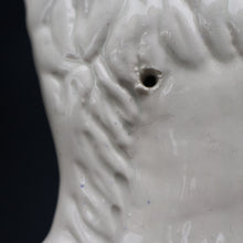 Load image into Gallery viewer, ANTIQUE 19th Century SMALLER SIZE White Staffordshire Dogs / Wally Dugs
