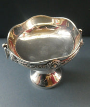 Load image into Gallery viewer, 1930s Solid Silver Miniature Footed Dishes with Celtic Decoration by Henry Matthews
