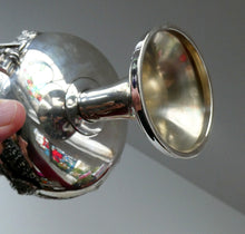 Load image into Gallery viewer, 1930s Solid Silver Miniature Footed Dishes with Celtic Decoration by Henry Matthews
