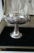 Load image into Gallery viewer, 1930s Solid Silver Miniature Footed Dishes with Celtic Decoration by Henry Matthews
