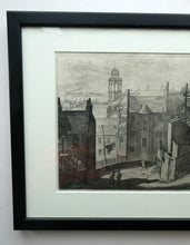 Load image into Gallery viewer, Antique Etching Looking Across to St Patrick&#39;s Church from High School Yard, Edinburgh
