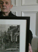 Load image into Gallery viewer, Antique Etching Looking Across to St Patrick&#39;s Church from High School Yard, Edinburgh
