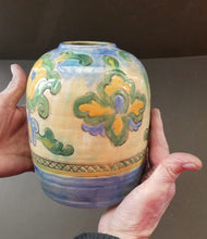 Load image into Gallery viewer, ANTIQUE 1920s Stoneware Vase. Designed by Frank Brangwyn for Royal Doulton
