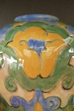 Load image into Gallery viewer, ANTIQUE 1920s Stoneware Vase. Designed by Frank Brangwyn for Royal Doulton
