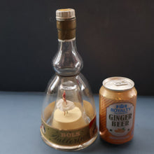 Load image into Gallery viewer, LARGE MUSICAL Vintage Bols Ballerina Bottle. Triple Sec Label. Working
