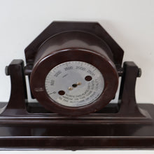 Load image into Gallery viewer, 1930s Free-Standing Desktop Bakelite Barometer Bennett's Worthing STORMOGUIDE by Short &amp; Mason. WORKING
