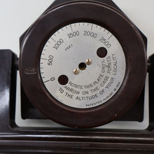 Load image into Gallery viewer, 1930s Free-Standing Desktop Bakelite Barometer Bennett's Worthing STORMOGUIDE by Short &amp; Mason. WORKING
