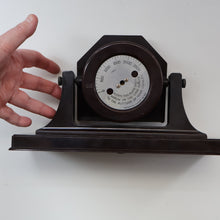 Load image into Gallery viewer, 1930s Free-Standing Desktop Bakelite Barometer Bennett's Worthing STORMOGUIDE by Short &amp; Mason. WORKING
