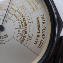 Load image into Gallery viewer, 1930s Free-Standing Desktop Bakelite Barometer Bennett's Worthing STORMOGUIDE by Short &amp; Mason. WORKING
