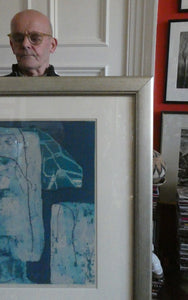 Philip Reeves (1931 - 2017). Rocks, Ireland's Eye. Pencil Signed & Framed