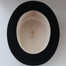 Load image into Gallery viewer, VERY LARGE Vintage TOP HAT / DRESSAGE HAT by “F. DE FRANCISCO, MADRID “.  Good Condition
