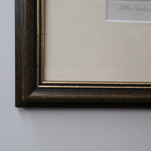Pretty 1930s ORIGINAL Colour Etching of LIttle Birds on a Branch by Winifred Austen (1876 - 1964).  Pencil Signed