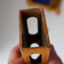 Load image into Gallery viewer, TWO Antique 19th Century MAUCHLINE Ware Pieces. Small Table Top Picture Frame &amp; Matchbook Cover
