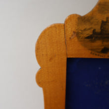 Load image into Gallery viewer, TWO Antique 19th Century MAUCHLINE Ware Pieces. Small Table Top Picture Frame &amp; Matchbook Cover
