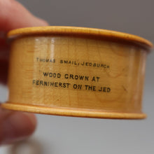 Load image into Gallery viewer, THREE: Antique 19th Century MAUCHLINE Napkin Rings. Two with Jedburgh Images &amp; One Tartanware
