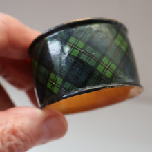 Load image into Gallery viewer, THREE: Antique 19th Century MAUCHLINE Napkin Rings. Two with Jedburgh Images &amp; One Tartanware

