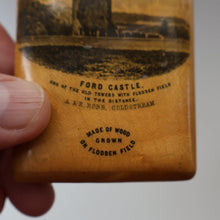 Load image into Gallery viewer, Antique 19th Century Victorian MAUCHLINE Ware Card Case / Carte de Visite Case. Ford Castle. FLODDEN FIELD Ineterest
