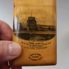 Load image into Gallery viewer, Antique 19th Century Victorian MAUCHLINE Ware Card Case / Carte de Visite Case. Ford Castle. FLODDEN FIELD Ineterest
