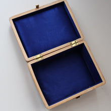 Load image into Gallery viewer, LARGE Antique 19th Century MAUCHLINE Ware Box. View of a Scottish Waterfall on the Lid
