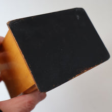 Load image into Gallery viewer, Antique 19th Century MAUCHLINE Ware MONEY BOX or BANK. In the form of a little clock
