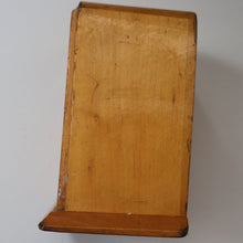 Load image into Gallery viewer, Antique 19th Century MAUCHLINE Ware MONEY BOX or BANK. In the form of a little clock
