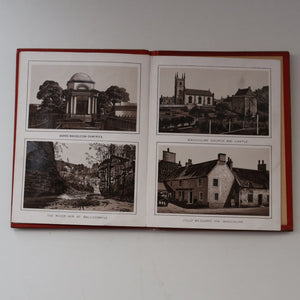 RARE Antique 19th Century MAUCHLINE Ware Book Entitled "Souvenir of Land O'Burns"