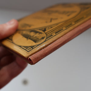 RARE Antique 19th Century MAUCHLINE Ware Book Entitled "Souvenir of Land O'Burns"