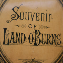 Load image into Gallery viewer, RARE Antique 19th Century MAUCHLINE Ware Book Entitled &quot;Souvenir of Land O&#39;Burns&quot;
