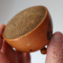 Load image into Gallery viewer, Antique 19th Century MAUCHLINE Ware Rare Pin Cushion (with applied feet)
