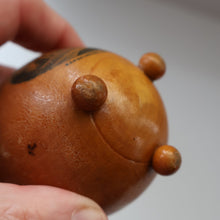 Load image into Gallery viewer, Antique 19th Century MAUCHLINE Ware Rare Pin Cushion (with applied feet)
