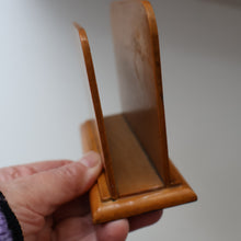 Load image into Gallery viewer, Antique 19th Century Victorian MAUCHLINE Large Table Standing Letter Rack. ROTHESAY FROM CHAPEL HILL
