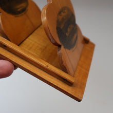 Load image into Gallery viewer, Antique 19th Century Victorian MAUCHLINE Ware Rarer Wall Mounting Letter Rack. Comrie and Strathearn Images
