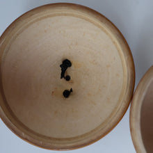 Load image into Gallery viewer, Antique 19th Century MAUCHLINE Ware String Box or Ball (with applied feet). ROBERT BURNS Interest
