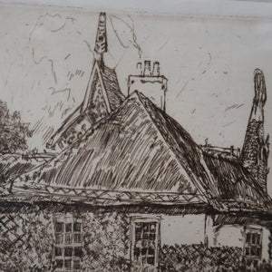 SCOTTISH ART. Sir Muirhead Bone (1876 - 1953). Glasgow International Exhibition 1901. Ireland and Russia. Signed in the plate