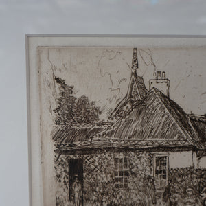 SCOTTISH ART. Sir Muirhead Bone (1876 - 1953). Glasgow International Exhibition 1901. Ireland and Russia. Signed in the plate