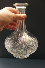 Load image into Gallery viewer, EDINBURGH CRYSTAL. Vintage 1950s Genie Bottle Shape Whisky Decanter 12 inches
