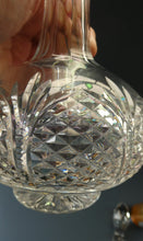 Load image into Gallery viewer, EDINBURGH CRYSTAL. Vintage 1950s Genie Bottle Shape Whisky Decanter 12 inches
