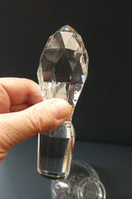 Load image into Gallery viewer, EDINBURGH CRYSTAL. Vintage 1950s Genie Bottle Shape Whisky Decanter 12 inches
