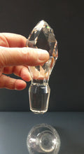 Load image into Gallery viewer, EDINBURGH CRYSTAL. Vintage 1950s Genie Bottle Shape Whisky Decanter 12 inches
