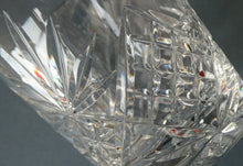Load image into Gallery viewer, Vintage Edinburgh Crystal THREE Large Old Fashioned Tumblers. Height: 3 1/2 inches
