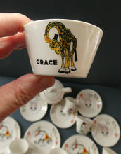 Load image into Gallery viewer, Vintage 1940s / Early 1950s MUFFIN THE MULE Chad Valley Nursery Miniature Teaset
