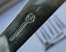 Load image into Gallery viewer, Vintage 1970s Stainless Steel SPANISH Cutlery by Ribera. Six Large Forks and Knives
