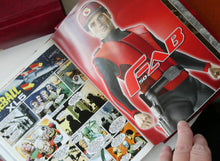 Load image into Gallery viewer, JOB LOT. Huge Collection of GERRY ANDERSON FAB Fan Club Magazine in Red Binders
