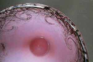 1930s Pink MONART Glass Vase. OE VIII Shape