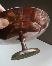 Load image into Gallery viewer, 1850s Antique Cast Copper ART UNION Tazza featuring Rims Decorations with Putti Frolicking in Scrolling Foliage
