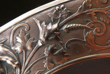 Load image into Gallery viewer, 1850s Antique Cast Copper ART UNION Tazza featuring Rims Decorations with Putti Frolicking in Scrolling Foliage
