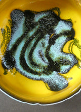 Load image into Gallery viewer, Pair of 1970s Poole Pottery Delphis Dishes. Shallow Bowl and Small Plate
