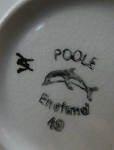 Load image into Gallery viewer, Pair of 1970s Poole Pottery Delphis Dishes. Shallow Bowl and Small Plate
