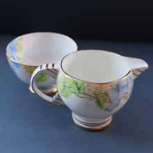 Load image into Gallery viewer, 1930s PARAGON Star Mark Bone China Teaset. Honesty Pattern with Aztec Shape. All Excellent Condition
